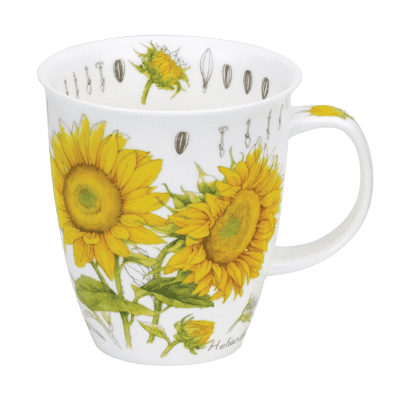 Bild von Dunoon Nevis Floral Sketch Sunflower